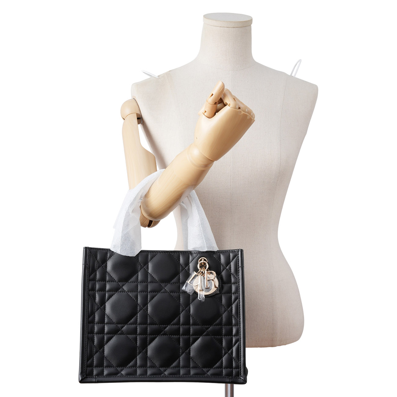 CHRISTIAN DIOR(USED)디올 레더 북토트 스몰 (새상품) NEW PRODUCT